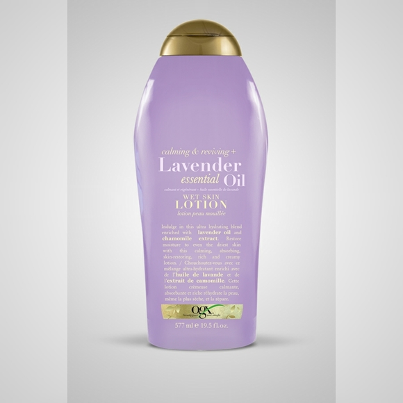 lotion while wet